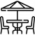 Verschiedene Terrassen